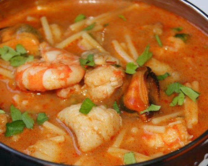 Receita Fácil de Sopa de Marisco — Culinária Portuguesa