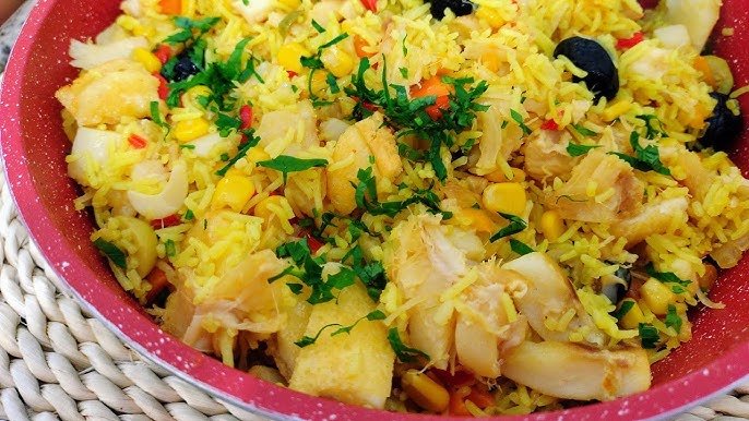Arroz de Cenoura com Bacalhau: Simples, Caseiro
