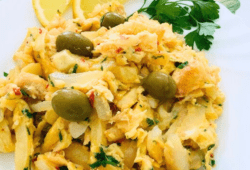 Bacalhau à Brás na Air Frye