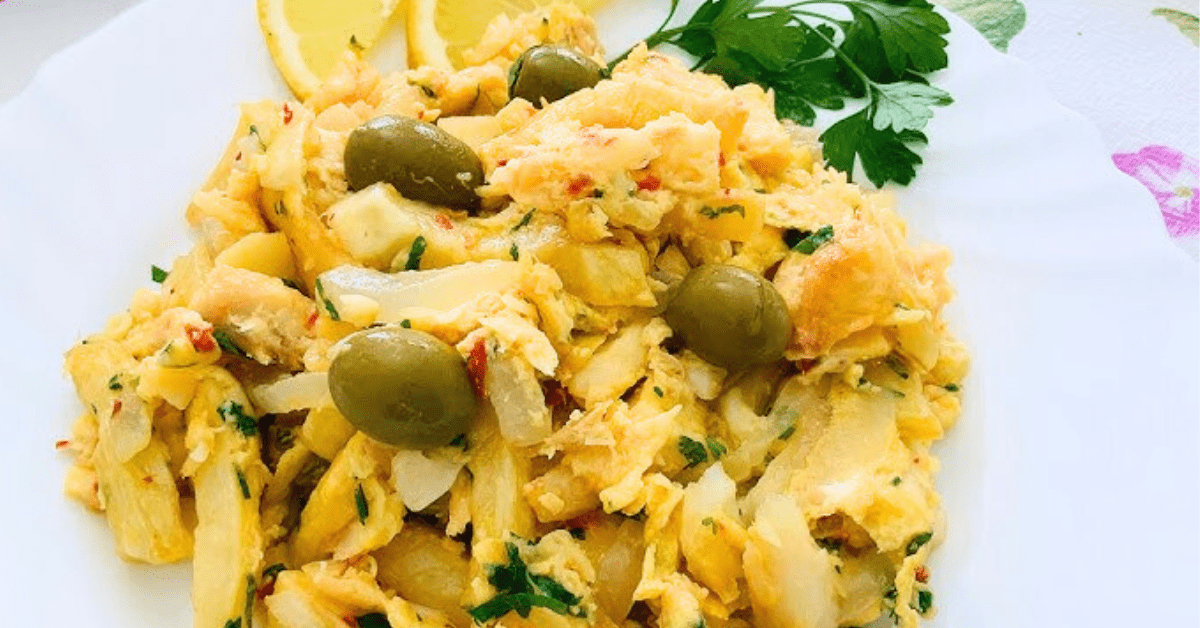 Bacalhau à Brás na Air Fryer: O clássico português agora mais saudável, rápido e sem cheiro a fritura!