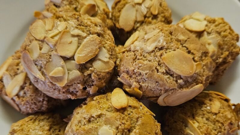 Broinhas de Amêndoa Fit Sem Açúcar Caseiras