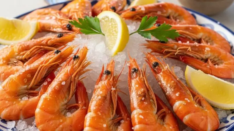 Camarão Cozido à Portuguesa: Simples e Perfeito