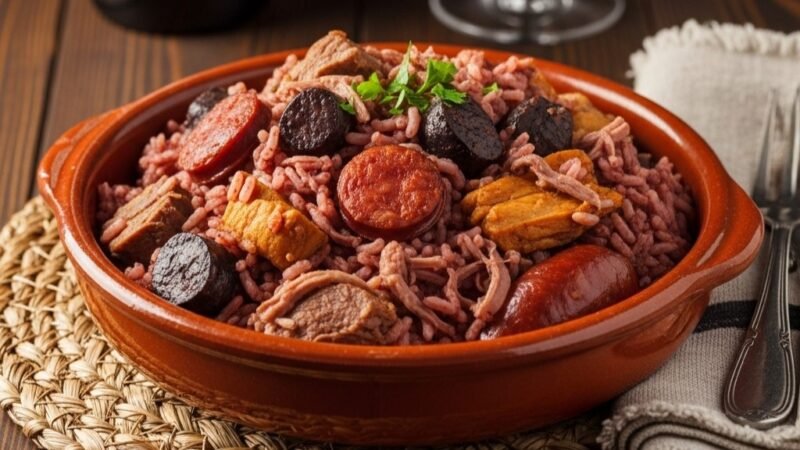 Feijoada de Sarrabulho Tradicional: O Sabor Intenso do Minho