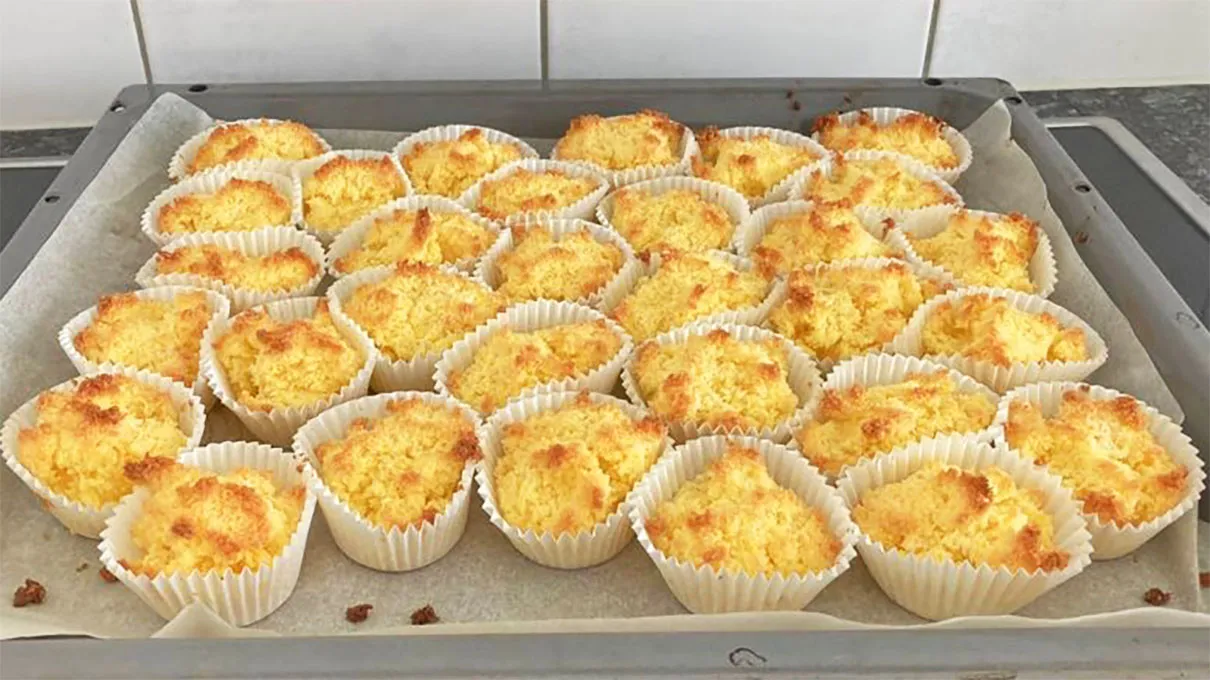 Coquinhos – Só 3 ingredientes e 15 minutos de forno