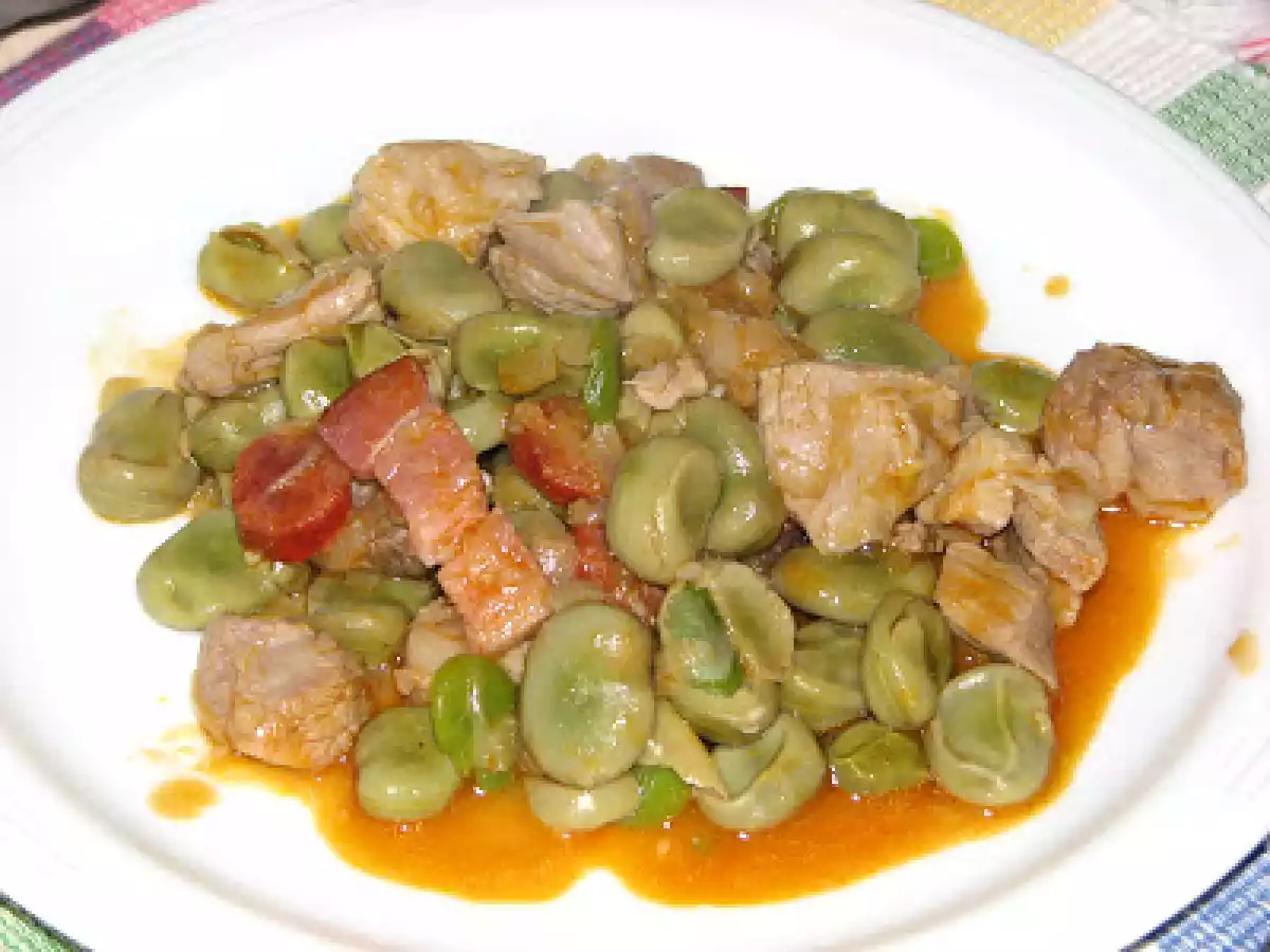 Receita de Favas à Portuguesa