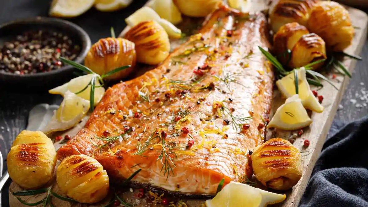 Salmão no Forno – O segredo para ficar suculento e cremoso