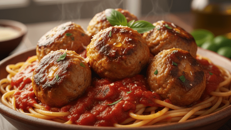 Almôndegas de Peru Caseiras Receita Saudável Fácil de Fazer