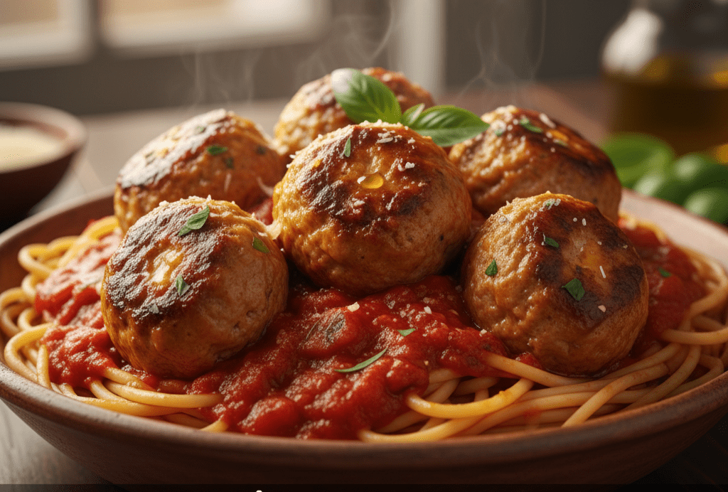 Almôndegas de Peru Caseiras