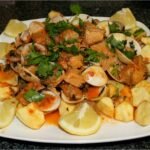 Receita de carne de Porco à Alentejana com Amêijoas congeladas