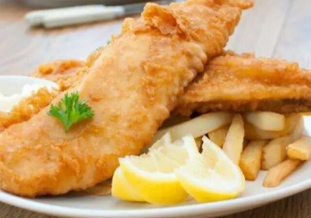 Filetes de Peixe Fritos